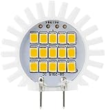 Landlite Dimmable G8 base LED G8 bulb 120V for undercabinet light and puck light Updated Version: Sunflower
