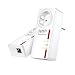 AVM FRITZ! Powerline 520E Gigabit-LAN Anschluss (500 Mbits) Mit Steckdose und Adapter