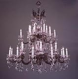 Classic Lighting 57060 MS CBK Via Lombardi Millenium Silver Chandelier Millenium Silver