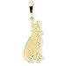 14k Gold Doberman Pendant