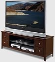 TechCraft Mahogany Colored Credeza Style TV Stand