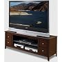 TechCraft Mahogany Colored Credeza Style TV Stand
