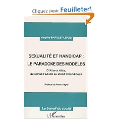 Sexualite et handicap le paradoxe des modeles. d'alter a alius du statut d'
