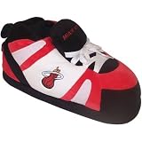 Miami Heat Boot Slipper Size: 12-14, Color: Red / White / Black