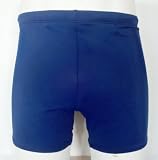 Mens Seamless Front Drawstring Bike Short or Swimsuit in Black, Navy and Royal. Sizes 30-36