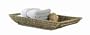 Tag Seagrass Basket, Large 25-1/4-Inch Long Rectangular Shallow Basket