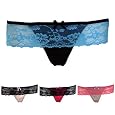 Rene Rofe Skirted Satin G-String
