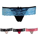 Rene Rofe Skirted Satin G-String