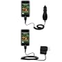 Essential Kit for the Apple iPod touch includes a Car and Wall Charger - uses Gomadic TipExchange Technology