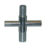 Buy Lasco 01-5223 Metal Outside Faucet Hose Bibb Key, Cross Shaped, Fits Square Broach... by Lasco