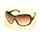 Ladies Oversized Rhinestone Aviator Sunglass by