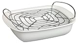 Royal Worcester Jamie Oliver Baby Retro Roaster with Rack, 11 by 13-1/2 by 4-3/4 Inches