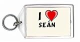 I Love Sean Keychain
