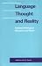 Language, Thought, and Reality: Selected Writings of Benjamin Lee Whorf by Benjamin Lee Whorf ISBN 0262730065