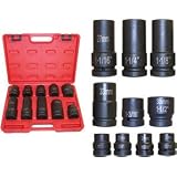 10 Pc 1 Dr Drive Impact Socket Molybdenum Truck Wheel 