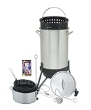 Eastman Outdoors 30-Quart, Nonstick, Professional Turkey Fryer Set