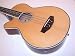 Left Hand Oscar Schmidt Acoustic Electric Bass Guitar, Lefty, Venetian Cutaway, Gig Bag image 6