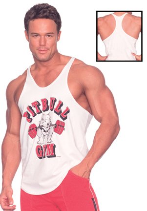 Pitbull Gym Barbells Stringer Tank Top