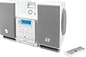 iLive iHM8816DT Home Music System with DVD/CD, Digital AM/FM Stereo Radio, Weatherband, Remote Control, and Dock for iPod (White)