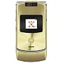 Motorola RAZR V3xx Gold Phone (AT&T, Phone Only, No Service)