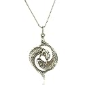 TrendToGo Sterling Silver Zodiac Pisces Sign Pendant