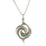 Sterling Silver Zodiac Pisces Sign Pendant
