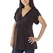 Liz Lange&reg; Crochet Trimmed Tunic - Brown