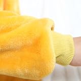 Tonwhar Cute Bear Kids Kigurumi Pajamas Cosplay Onesie for Children (105(height:45.27