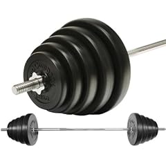 Hantel-Set 62,0 Kg Langhantelstange und Hantelscheiben