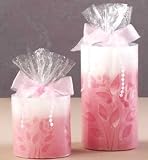 Embossed Rose Scented Candles