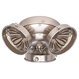 419BZPMsklL. SL160  Sea Gull Lighting 16150B 962 Ceiling Fan Light Kit   Brushed Nickel Finish