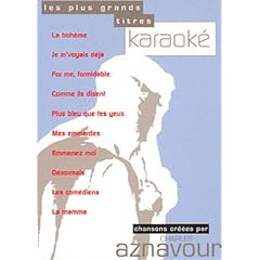 Karaok� Mono Artiste : Charles Aznavour - DVD