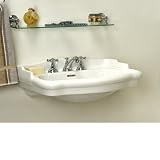 23 Stanford Wall Mount Sink - 4 Centers - White
