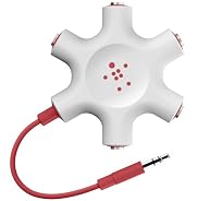 【国内正規代理店品】belkin ベルキン MixIt UPシリーズ マルチイヤホンスプリッター ロックスター レッド F8Z274btRED