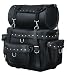 Medium Sized Waterproof Deluxe Motorcycle Touring Pack with Rivets