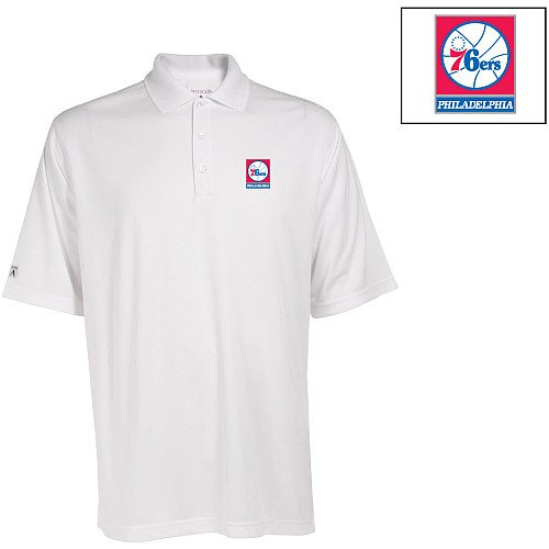 Antigua Philadelphia 76ers Exceed Polo