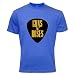 Guns N Roses Band Music Blue Color T-shirt Logo II Free Shipping