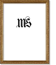 16x20 / 16'' x 20'' Frame for Picture Photo or Poster, Solid Wood, Gold, style #610