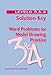 Solution Key - Word Problems for Model Drawing Practice - Levels 3 & 4