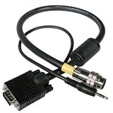 Cables To Go - 40853 - RapidRun HD15 plus 3.5mm Stereo Audio Flying Lead 1.5F