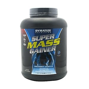Dymatize Nutrition Super Mass Gainer, Gourmet Vanilla, 6-Pound