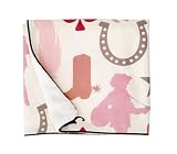 Cowgirl Stroller Blanket