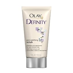 Olay Definity Pore Redefining Scrub, 5 fl oz (150 ml) Bottles (Pack of 2)
