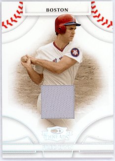 Fred Lynn 2008 Donruss Threads Game Worn Jersey Serial #157/350