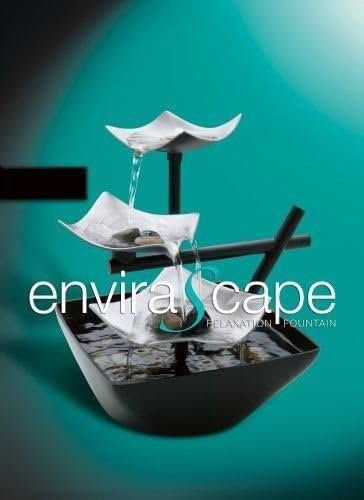 Relaxation Zen Garden Water Fountain Indoor Waterfall Table Top Home Illuminated