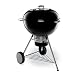Weber 781001 Gold One-Touch 26-1/2-Inch Kettle Grill, Black