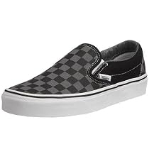 Vans Unisex Classic Slip-on (Checkerboard ) black/pewter VEYEBPJ 12 UK