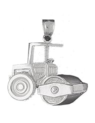 Clevereves 14K White Gold Pendant Construction Themed 8.7 - Gram(s)