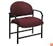 Designer Fabric Bariatric Guest Chair Forest Fabric/Black Frame