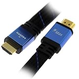 GTMax HIGH SPEED HDMI with ETHERNET Gold Plated Cable Supports 3D + Audio Return Channel for Sony PS3 PlayStation 3 / VIZIO Plasma / LED / 3D HDTV